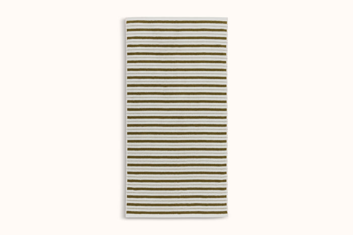 BAINA CAPER & CHALK STRIPE TOWELS