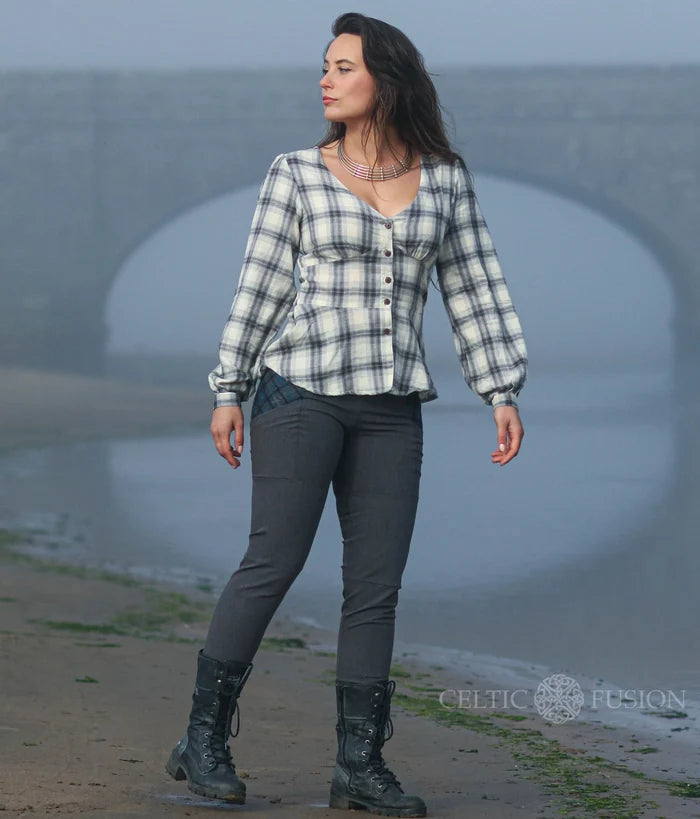 Celtic Fusion Design, Irish-designed folklore-inspired clothing created with a focus on sustainability, natural textures, and