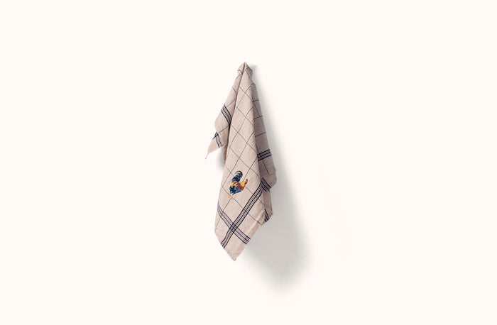 CHARVET NATURAL BISTRO LINEN KITCHEN TOWEL