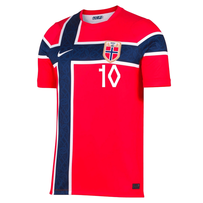 ?degaard #10 Norway Home Soccer Jersey World Cup 2026
