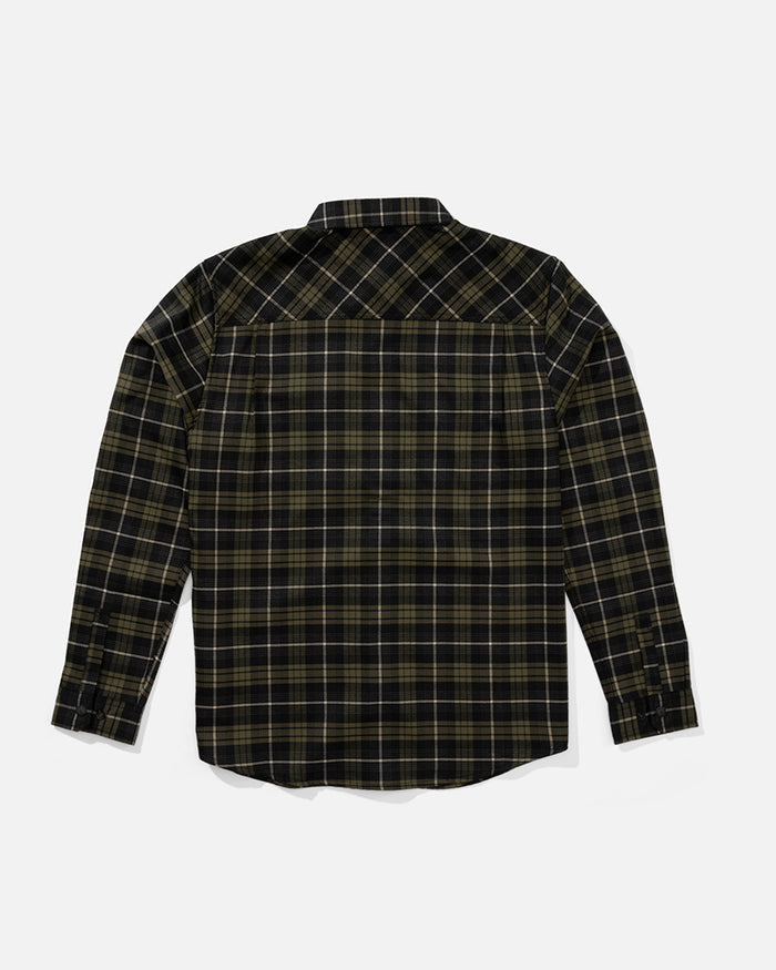 Fathom Ls Tech Flannel - Phantom