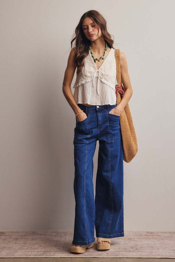 Fiona Lace Sleeveless Top