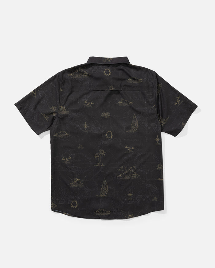 Helmsman Uv Button Up - Phantom
