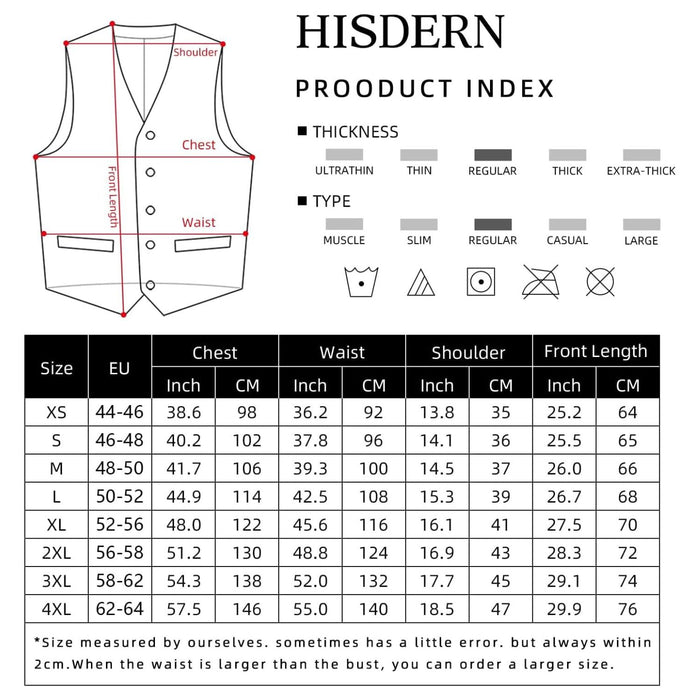 Formal Suit Vest - CHARCOAL-WOOL BACK