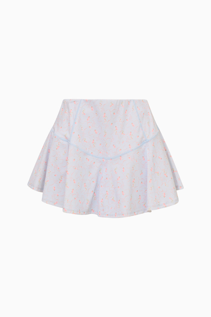 Livetta Blue Floral Active Skirt