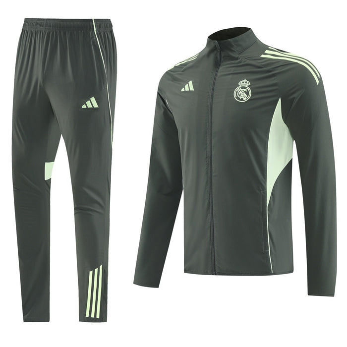 Real Madrid Tracksuit 2025/26 Green