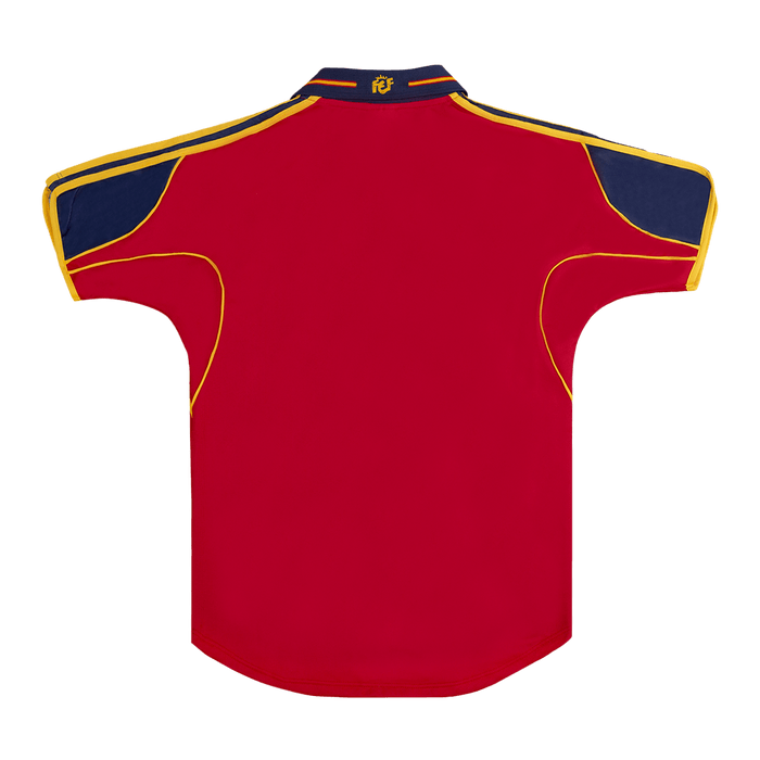 Retro 2000 Spain Home Soccer Jersey
