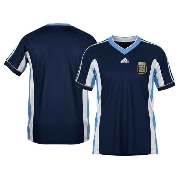 Retro Soccer Jersey Argentina Away 1998