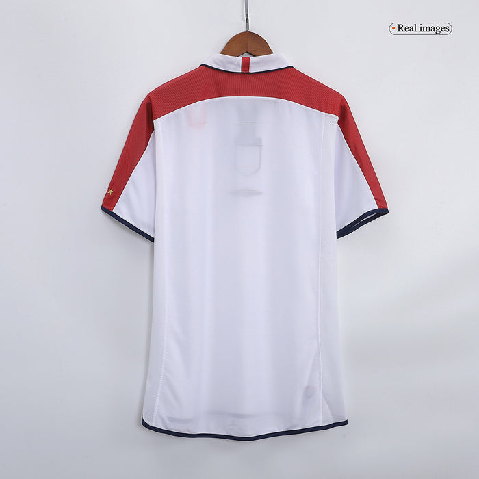 Retro Soccer Jersey England Home Euro Cup 2004