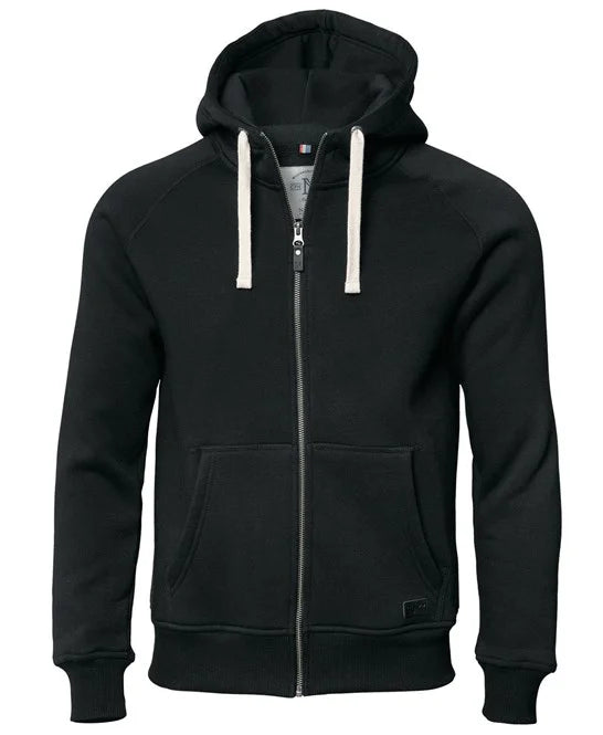 Williamsburg zipped hooded sweatshirt