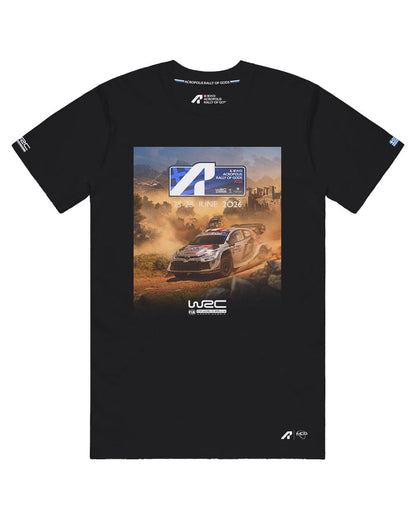 2026 EKO ACROPOLIS RALLY UNISEX EVENT POSTER TEE