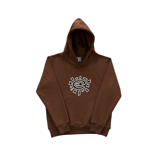 ADWYSD Classic Hoodie Brown/White