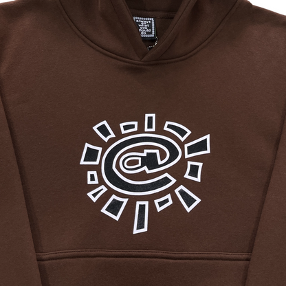ADWYSD Classic Hoodie Brown/White