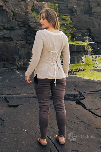 Celtic Fusion Design, Irish-designed folklore-inspired clothing created with a focus on sustainability, natural textures, and