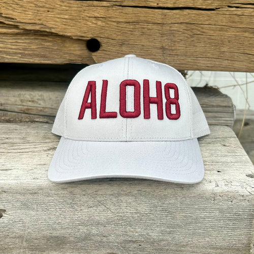 Aloh8 Classic Snapback white