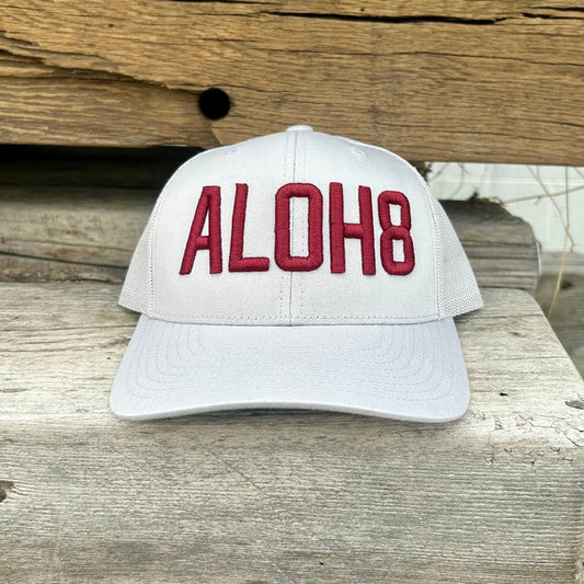 Aloh8 Classic Snapback white