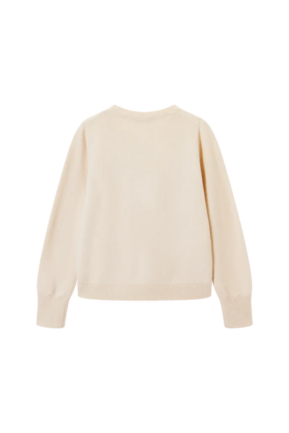 Alyssa-L-12-F Sweater Off White