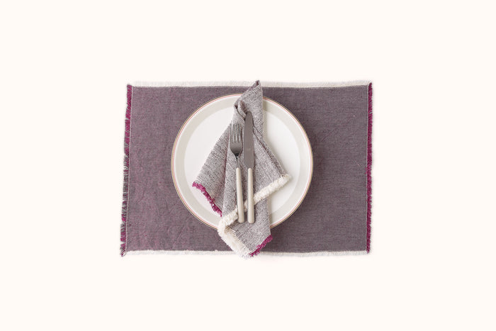 ARCOLAIO FRINGE EDGE PLACEMAT