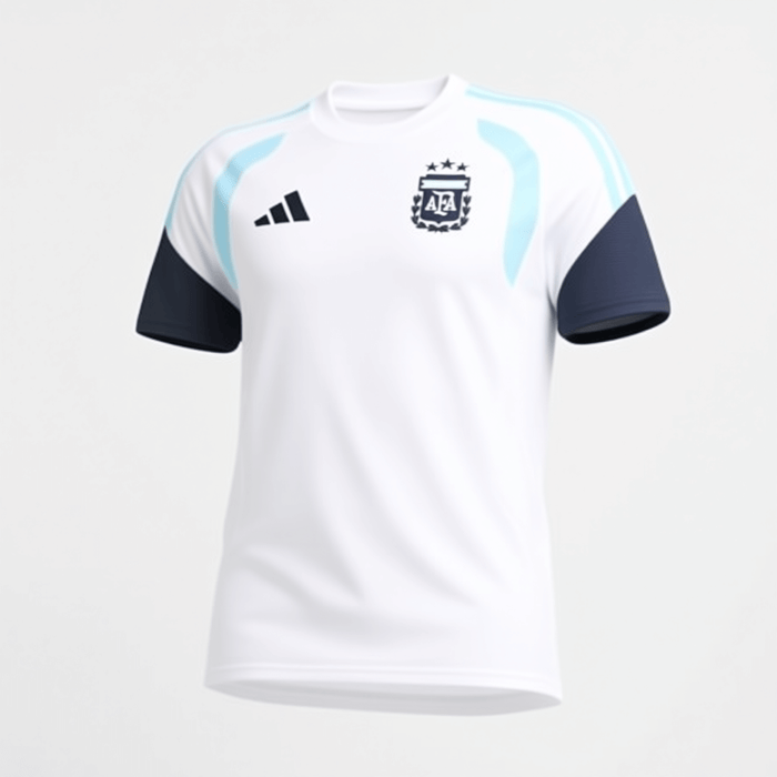 Argentina Pre-Match Soccer Jersey World Cup 2026 White