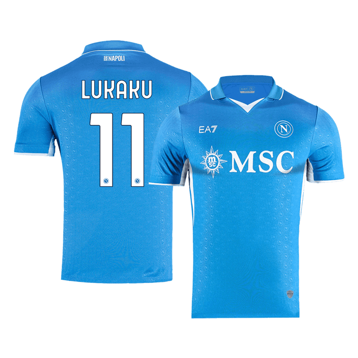 Authentic LUKAKU #11 Napoli Home Soccer Jersey 2024/25