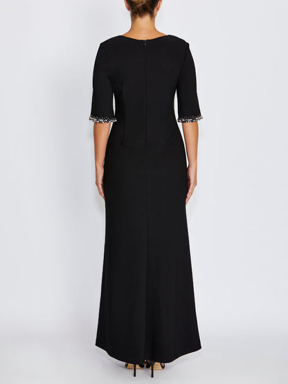 Avila Black Gown