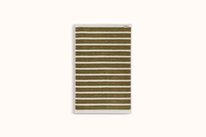BAINA CAPER & CHALK STRIPE BATH MAT