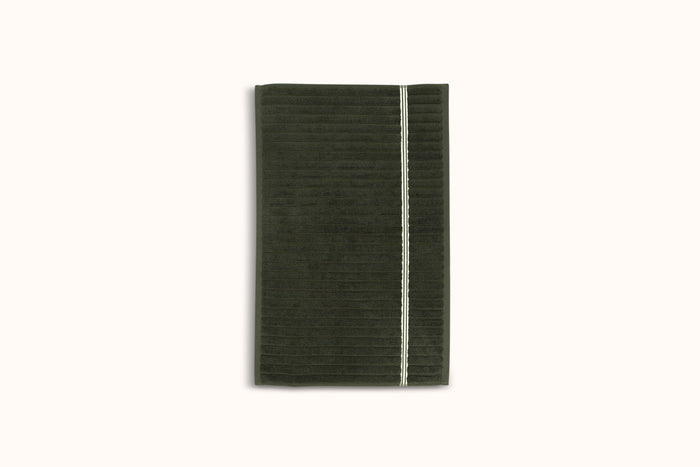BAINA MOSS RIBBED BATH MAT