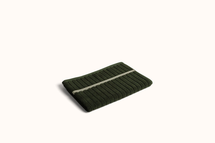 BAINA MOSS RIBBED BATH MAT
