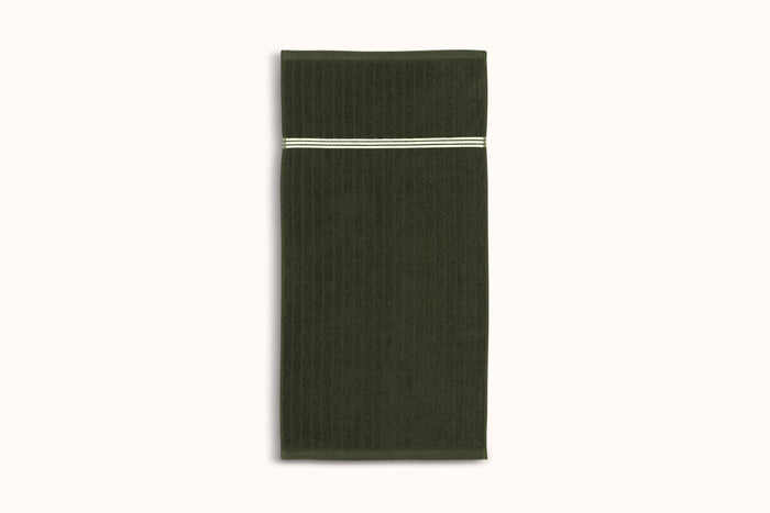 BAINA MOSS RIBBED TOWELS