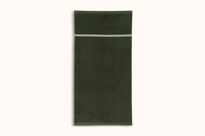 BAINA MOSS RIBBED TOWELS