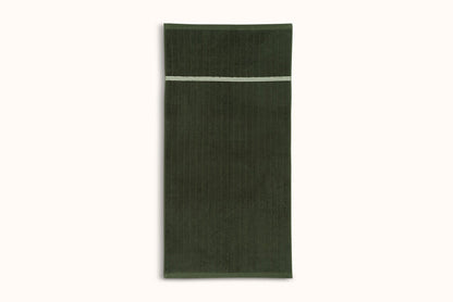 BAINA MOSS RIBBED TOWELS