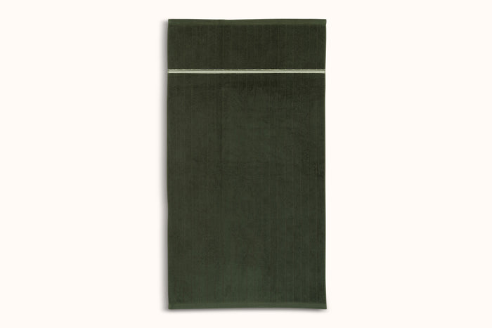 BAINA MOSS RIBBED TOWELS