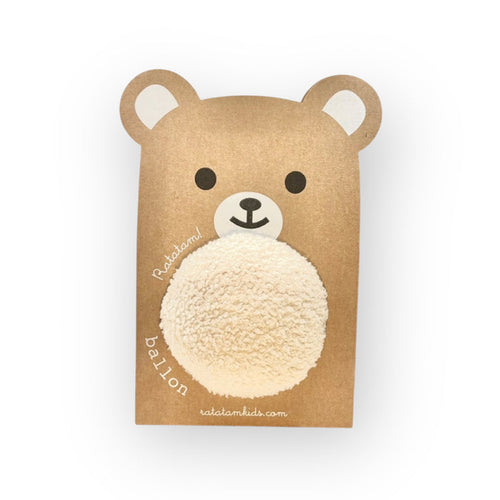 Balle peluche | Ourson | 12cm
