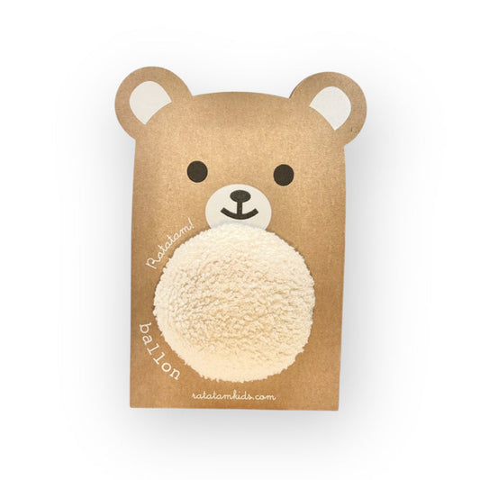 Balle peluche | Ourson | 12cm