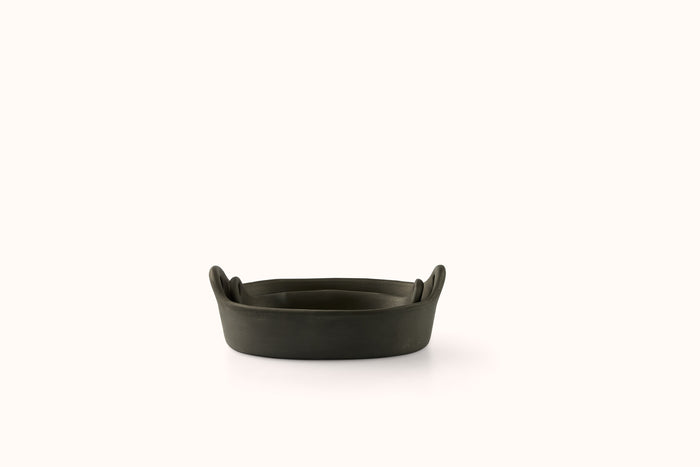 BARRO PRETO OVAL ROASTER - SMALL