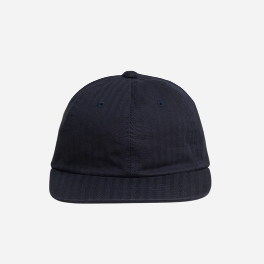 Beams Plus 6 Panel Herringbone - Navy