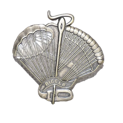 Belgian Paratrooper Rigger Badge, Item 3 - Belgian Army Surplus - Flags, Badges & Insignia