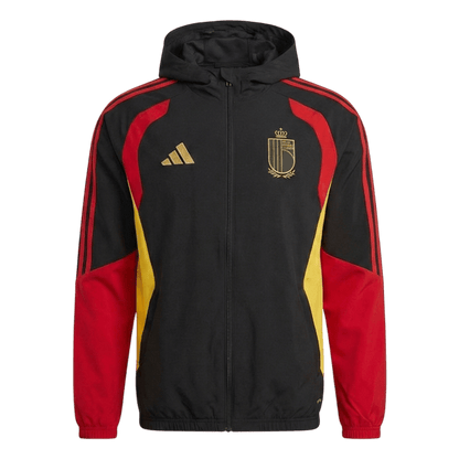 Belgium Windbreaker Hoodie Kit(Top+Pants) Black 2026