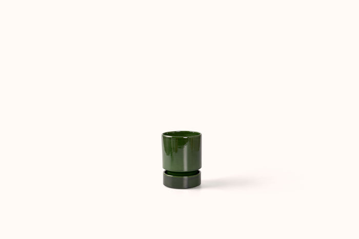 BERGS POTTER EMERALD GLAZED HOFF POT 14