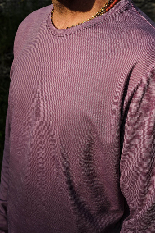 Beyond Gravel Wool Long Sleeve Tee by Giordana Cycling, , Made in Italy