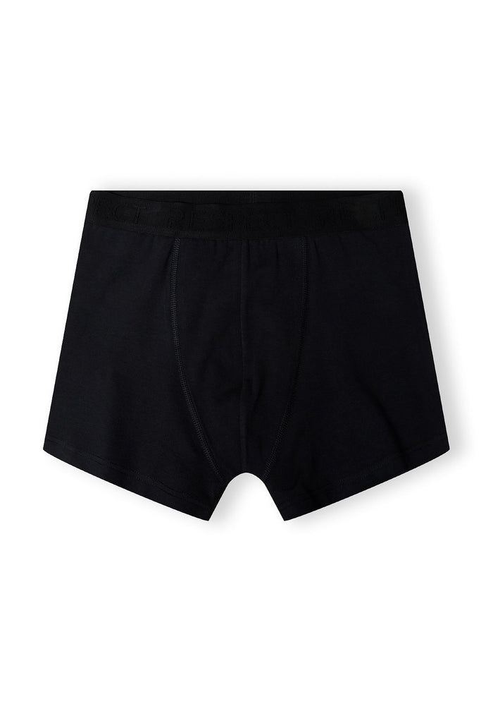 Mens Boxer Shorts 3-Pack, Soft Stretch, Black - 2