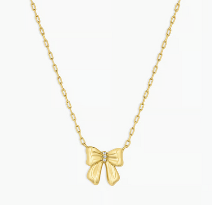 Bow Necklace