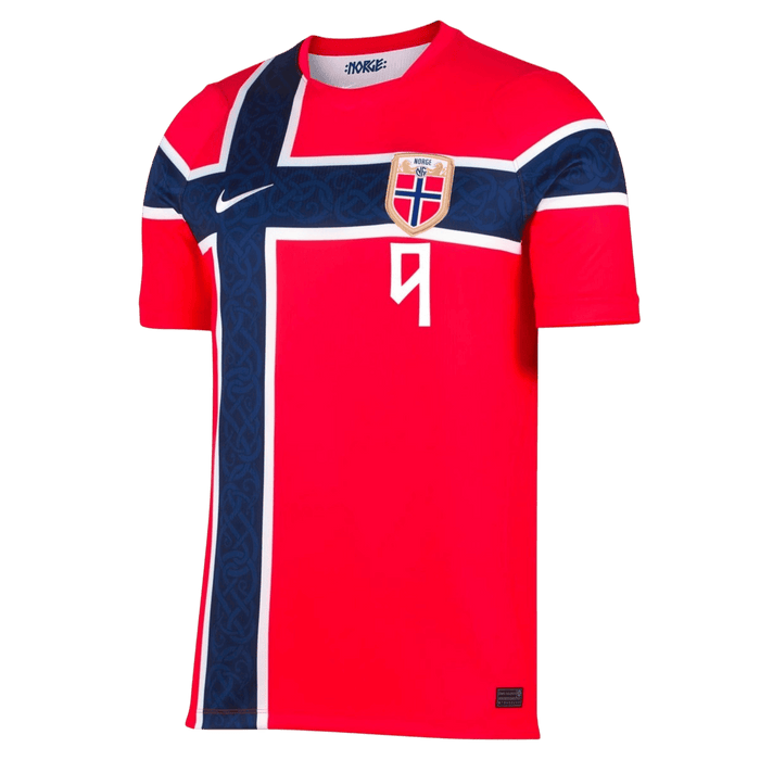 BRAUT HAALAND #9 Norway Home Player Version Jersey World Cup 2026
