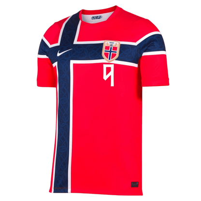 BRAUT HAALAND #9 Norway Home Player Version Jersey World Cup 2026