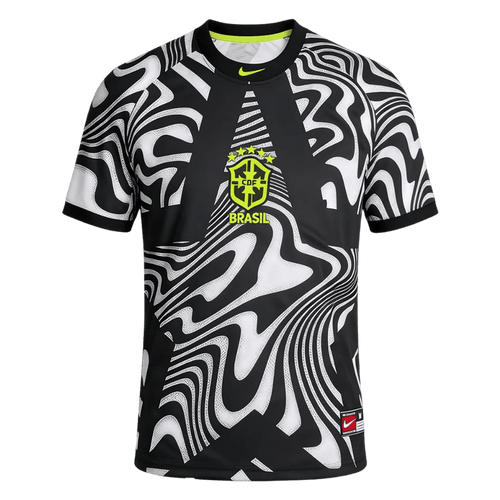 Brazil Hollywood Goalkeeper Jersey World Cup 2026 Black&White