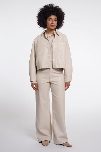 Bree Boxy Jacket Birch