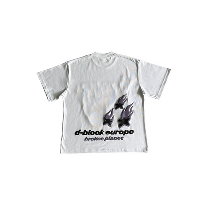 Broken Planet x DBE Tee White