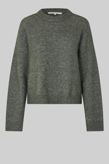 Brook Knit Drop Shoulder O-Neck
