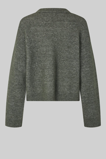 Brook Knit Drop Shoulder O-Neck