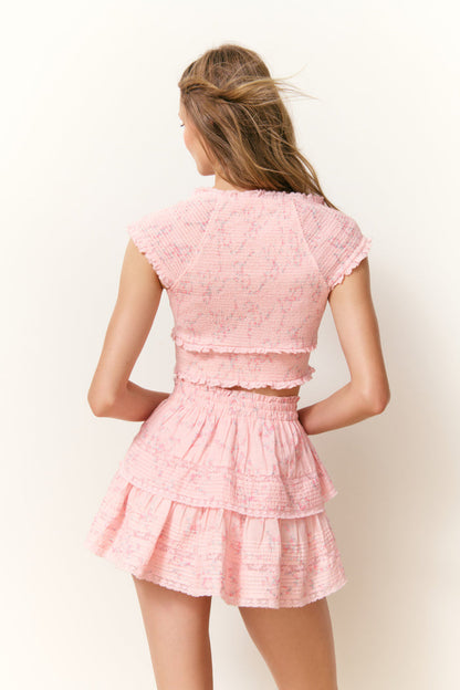 Cambron Luna Rosa Fleur Top